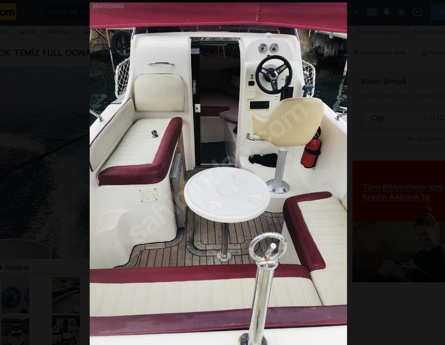 AYHAN SAFTER 630 Cabin Cruiser SAHİBİNDEN ÇOK TEMİZ FULL DONANIMLI TEKNE - Görsel 3