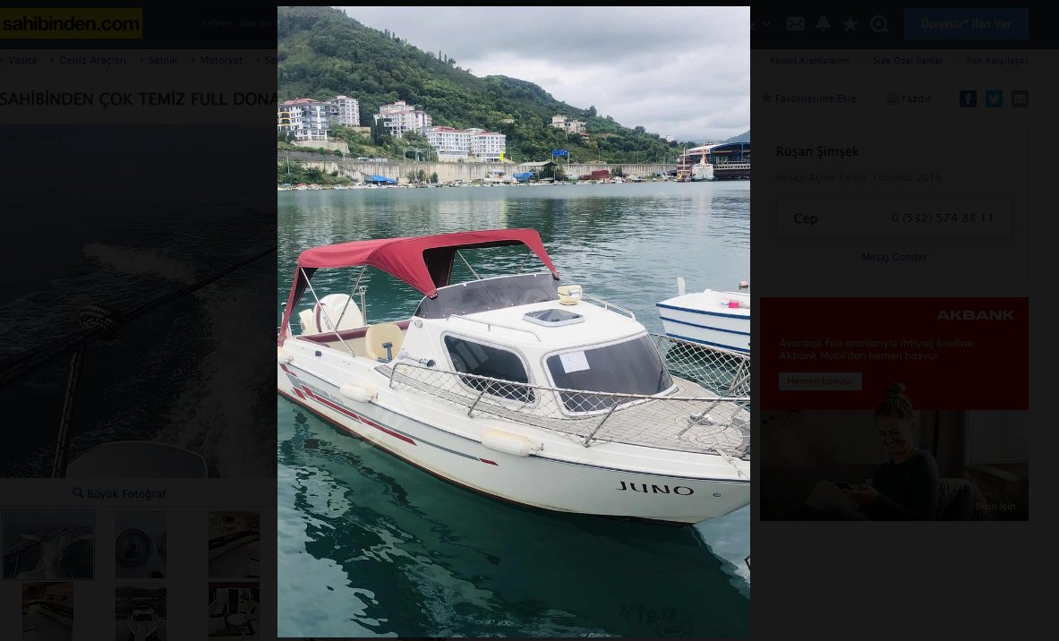 AYHAN SAFTER 630 Cabin Cruiser SAHİBİNDEN ÇOK TEMİZ FULL DONANIMLI TEKNE - Görsel 6