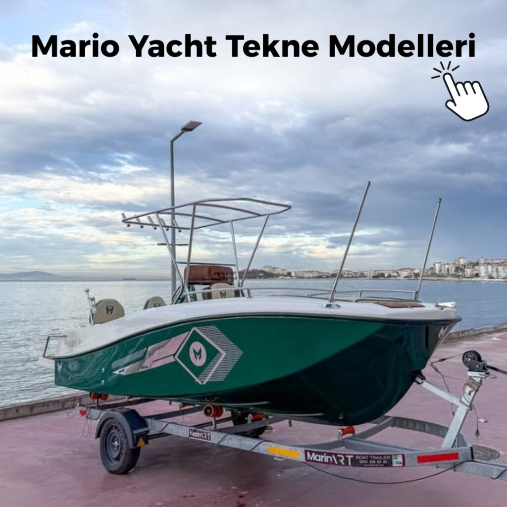 Mario Yacht Tekne Modelleri